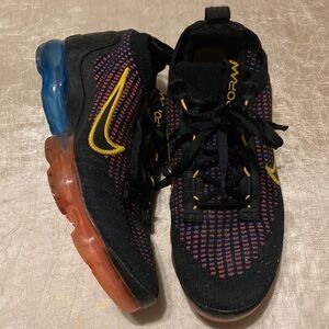 Nike Air Vapormax 2021 Flyknit Gradient Black Size 5.5Y